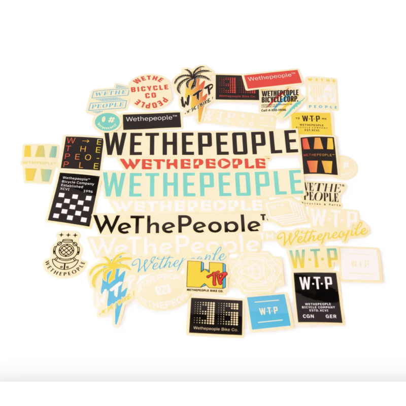 WTP BRAND Sticker Pack (38 pcs)